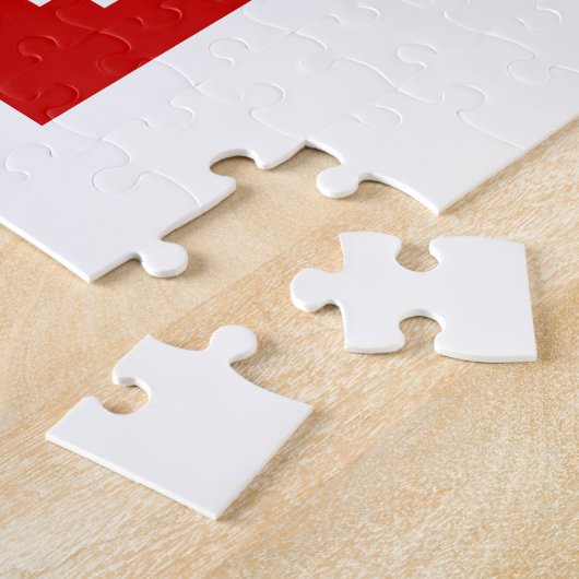 OTAKU 8ビットピクセルカタカナ日本のブロック(縦) ジグソーパズル (側面)