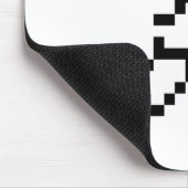 OTAKU 8ビットピクセル日本のカタカナ縦 マウスパッド (コーナー)