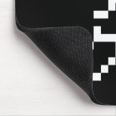 OTAKU 8 Bit Pixel Japanese Katakana Vertical マウスパッド (コーナー)