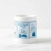 Otaliaの漫画の-残酷で及び珍しいマグ コーヒーマグカップ (中央)