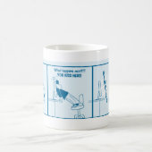 Otaliaの漫画-窪み コーヒーマグカップ (中央)