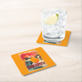 Otard-Dupuy及びCO.のコニャックの昇進ポスター スクエアペーパーコースター (インサイチュ)