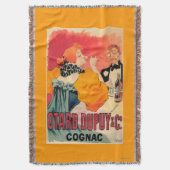 Otard-Dupuy及びCO.のコニャックの昇進ポスター スローブランケット (正面縦)