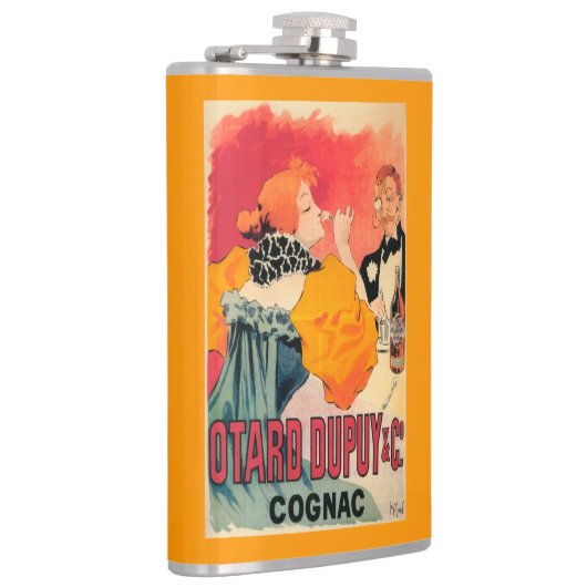 Otard-Dupuy及びCO.のコニャックの昇進ポスター フラスク (右)