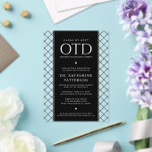 OTD Doctor of Occupational Therapy Graduation アクリル招待状 (インサイチュ (ウェディング))