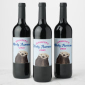 Oterly 素晴らし Vino/Brewカスタム ワインラベル (ボトル)