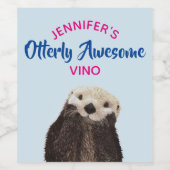 Oterly 素晴らし Vino/Brewカスタム ワインラベル (シングルラベル)