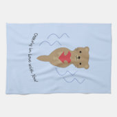 Oterly in Love with You Otter キッチンタオル (横)