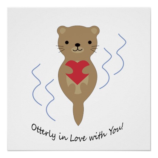 Oterly in Love with You Otter ポスター (正面)