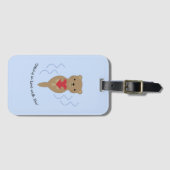 Oterly in Love with You Otter ラゲッジタグ (正面横)