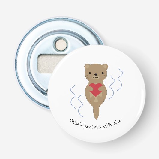 Oterly in Love with You Otter 栓抜き (正面)