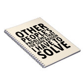 Other People's Problems ノートブック (右側)