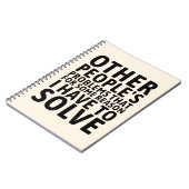 Other People's Problems ノートブック (左側)