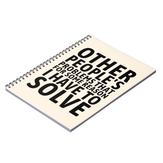 Other People's Problems ノートブック (左側)
