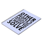 Other People's Problems ノートブック (左側)