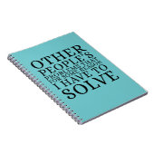 Other Peoples Problems Funny ノートブック (右側)