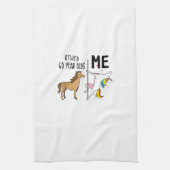 Other Unicorn 60 Year Olds Birthday And Me Gift Fo キッチンタオル (縦)
