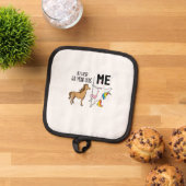 Other Unicorn 60 Year Olds Birthday And Me Gift Fo 鍋敷き (トップダウン)