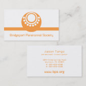 Othersteral名刺、オレンジ 名刺 (正面/裏面)