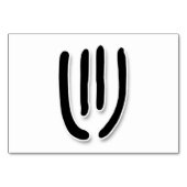 Otiotのフラッシュカード: 22の11 テーブルナンバー (正面)