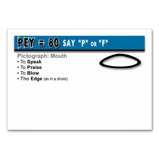 Otiotのフラッシュカード: 22の17 テーブルナンバー (裏面)