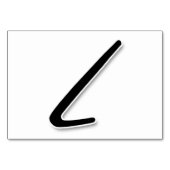 Otiotフラッシュカード： 12/22 テーブルナンバー (正面)