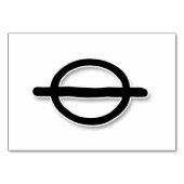 Otiotフラッシュカード： 19 / 22 テーブルナンバー (正面)