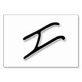 Otiotフラッシュカード： 7/22 テーブルナンバー (正面)