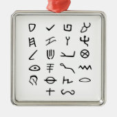 Otiot メタルオーナメント (正面)