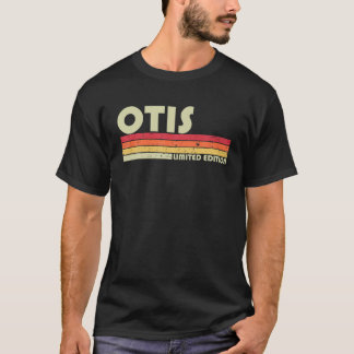 OTISギフト名パーソナライズされたおもしろいレトロヴィンテージBi Tシャツ