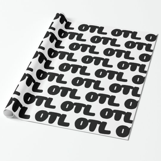 Otlの顔文字の の韓国人の俗語 ラッピングペーパー Zazzle Co Jp