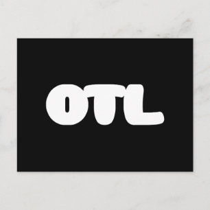 OTL絵文字~韓国語スラング ポストカード