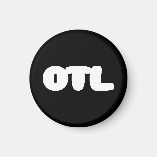 OTL絵文字～韓国語スラング マグネット (正面)