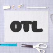 OTL絵文字～韓国語スラング 薄葉紙 (クラフト)