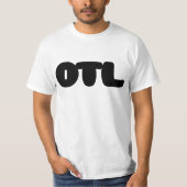 OTL絵文字～韓国語スラング Tシャツ (正面)