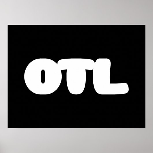 OTL Emoticon ~ Korean Slang ポスター (正面)