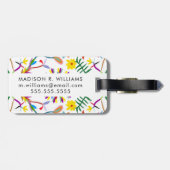 OtomiのモダンなデザインII ラゲッジタグ (裏面横)