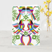 OtomiのモダンなデザインIII カード (黄色い花)