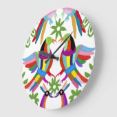 OtomiのモダンなデザインIII ラージ壁時計 (傾斜)