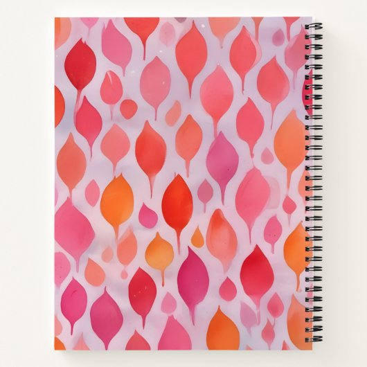 Otoño Mágico ノートブック (裏面)