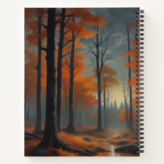 Otoño Nocturno ノートブック (裏面)
