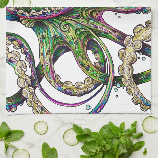 Otopsychedelia.png キッチンタオル (折り畳み)
