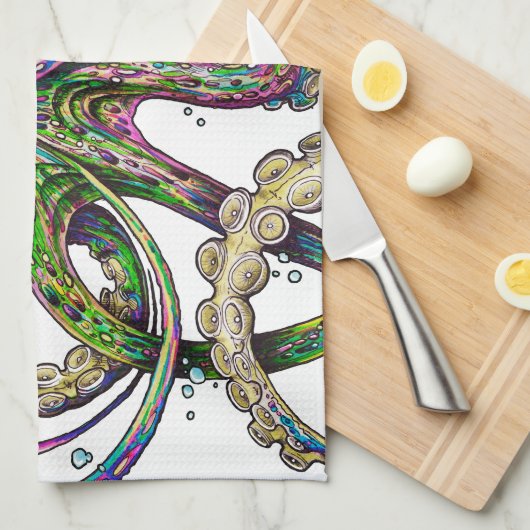 Otopsychedelia.png キッチンタオル (四つ折り)