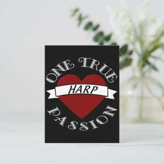 OTP：ハープ ポストカード (スタンド正面)