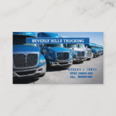 OTRブルートラック運転手の名刺 名刺 (正面)