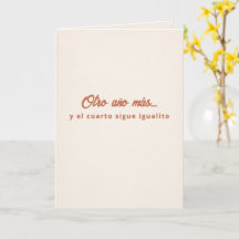 Otro Año y El Cuarto Igualito 誕生日