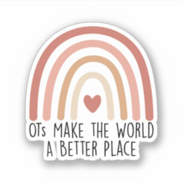 OTsは世界をより良い場所、職業にする シール