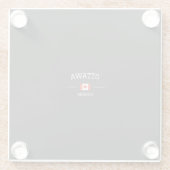 Ottawa ガラスコースター (裏面)