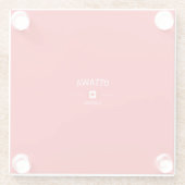 Ottawa ガラスコースター (裏面)