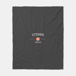Ottawa フリースブランケット